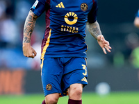 Angelino of AS Roma during the Serie A Enilive match between AS Roma and Udinese Calcio at Stadio Olimpico on September 22, 2024 in Rome, It...