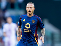 Angelino of AS Roma during the Serie A Enilive match between AS Roma and Udinese Calcio at Stadio Olimpico on September 22, 2024 in Rome, It...