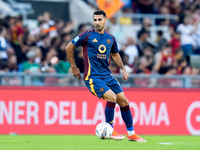 Zeki Celik of AS Roma during the Serie A Enilive match between AS Roma and Udinese Calcio at Stadio Olimpico on September 22, 2024 in Rome,...