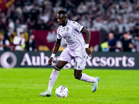 Hassane Kamara of Udinese Calcio during the Serie A Enilive match between AS Roma and Udinese Calcio at Stadio Olimpico on September 22, 202...