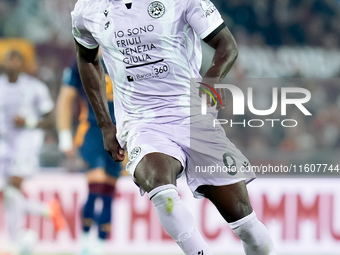 Keinan Davis of Udinese Calcio during the Serie A Enilive match between AS Roma and Udinese Calcio at Stadio Olimpico on September 22, 2024...