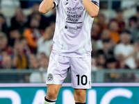 Florian Thauvin of Udinese Calcio looks dejected during the Serie A Enilive match between AS Roma and Udinese Calcio at Stadio Olimpico on S...