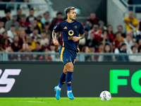 Leandro Paredes of AS Roma during the Serie A Enilive match between AS Roma and Udinese Calcio at Stadio Olimpico on September 22, 2024 in R...