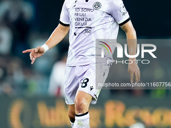 Sandi Lovric of Udinese Calcio during the Serie A Enilive match between AS Roma and Udinese Calcio at Stadio Olimpico on September 22, 2024...