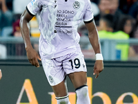 Kingsley Ehizibue of Udinese Calcio during the Serie A Enilive match between AS Roma and Udinese Calcio at Stadio Olimpico on September 22,...