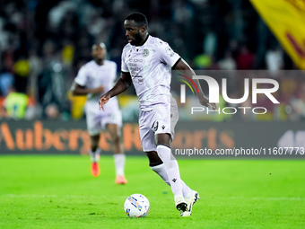 Keinan Davis of Udinese Calcio during the Serie A Enilive match between AS Roma and Udinese Calcio at Stadio Olimpico on September 22, 2024...