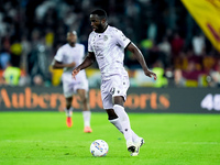 Keinan Davis of Udinese Calcio during the Serie A Enilive match between AS Roma and Udinese Calcio at Stadio Olimpico on September 22, 2024...