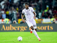 Isaak Toure' of Udinese Calcio during the Serie A Enilive match between AS Roma and Udinese Calcio at Stadio Olimpico on September 22, 2024...