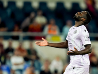 Keinan Davis of Udinese Calcio looks dejected during the Serie A Enilive match between AS Roma and Udinese Calcio at Stadio Olimpico on Sept...