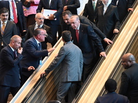 President of the Republic of Turkiye Recep Tayyip Erdogan attends the United Nations General Assembly 2024 in Manhattan, New York, United St...