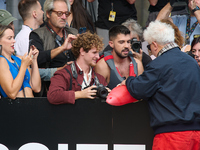 Pedro Almodovar arrives at the Maria Cristina Hotel during the 72nd San Sebastian International Film Festival in San Sebastian, Spain, on Se...