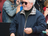 Pedro Almodovar arrives at the Maria Cristina Hotel during the 72nd San Sebastian International Film Festival in San Sebastian, Spain, on Se...