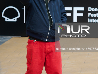 Pedro Almodovar arrives at the Maria Cristina Hotel during the 72nd San Sebastian International Film Festival in San Sebastian, Spain, on Se...