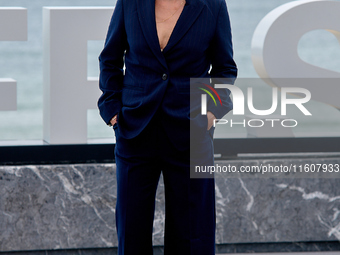 Marlyne Canto attends the photocall of ''Le Dernier Souffle'' during the 72nd San Sebastian International Film Festival in San Sebastian, Sp...