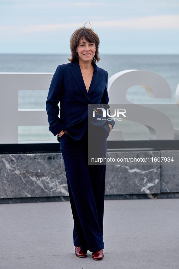 Marlyne Canto attends the photocall of ''Le Dernier Souffle'' during the 72nd San Sebastian International Film Festival in San Sebastian, Sp...