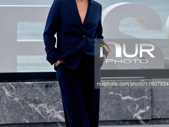 Marlyne Canto attends the photocall of ''Le Dernier Souffle'' during the 72nd San Sebastian International Film Festival in San Sebastian, Sp...