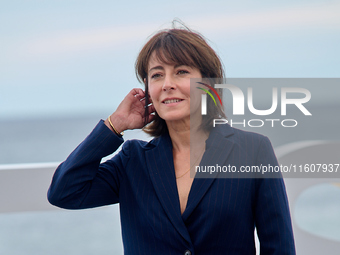 Marlyne Canto attends the photocall of ''Le Dernier Souffle'' during the 72nd San Sebastian International Film Festival in San Sebastian, Sp...