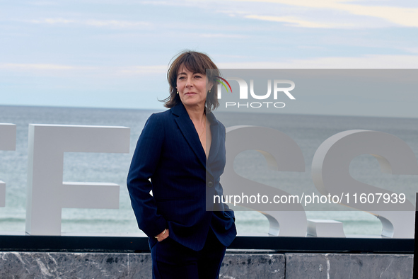 Marlyne Canto attends the photocall of ''Le Dernier Souffle'' during the 72nd San Sebastian International Film Festival in San Sebastian, Sp...