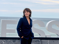 Marlyne Canto attends the photocall of ''Le Dernier Souffle'' during the 72nd San Sebastian International Film Festival in San Sebastian, Sp...