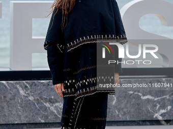 Angela Molina attends the photocall of ''Le Dernier Souffle'' during the 72nd San Sebastian International Film Festival in San Sebastian, Sp...