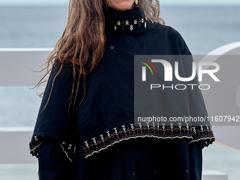 Angela Molina attends the photocall of ''Le Dernier Souffle'' during the 72nd San Sebastian International Film Festival in San Sebastian, Sp...