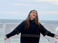 Angela Molina attends the photocall of ''Le Dernier Souffle'' during the 72nd San Sebastian International Film Festival in San Sebastian, Sp...