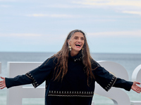 Angela Molina attends the photocall of ''Le Dernier Souffle'' during the 72nd San Sebastian International Film Festival in San Sebastian, Sp...