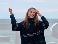 Angela Molina attends the photocall of ''Le Dernier Souffle'' during the 72nd San Sebastian International Film Festival in San Sebastian, Sp...