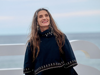 Angela Molina attends the photocall of ''Le Dernier Souffle'' during the 72nd San Sebastian International Film Festival in San Sebastian, Sp...