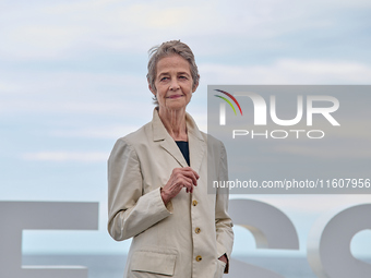 Charlotte Rampling attends the photocall of ''Le Dernier Souffle'' during the 72nd San Sebastian International Film Festival in San Sebastia...