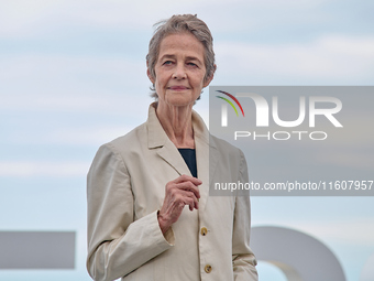 Charlotte Rampling attends the photocall of ''Le Dernier Souffle'' during the 72nd San Sebastian International Film Festival in San Sebastia...