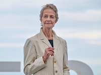 Charlotte Rampling attends the photocall of ''Le Dernier Souffle'' during the 72nd San Sebastian International Film Festival in San Sebastia...