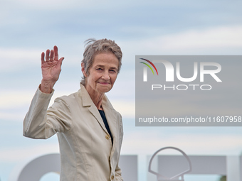 Charlotte Rampling attends the photocall of ''Le Dernier Souffle'' during the 72nd San Sebastian International Film Festival in San Sebastia...