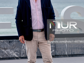 Claude Grande attends the photocall of ''Le Dernier Souffle'' during the 72nd San Sebastian International Film Festival in San Sebastian, Sp...