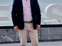 Claude Grande attends the photocall of ''Le Dernier Souffle'' during the 72nd San Sebastian International Film Festival in San Sebastian, Sp...