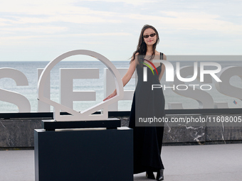 Ni Ni attends the photocall of ''Bound in Heaven'' during the 72nd San Sebastian International Film Festival in San Sebastian, Spain, on Sep...