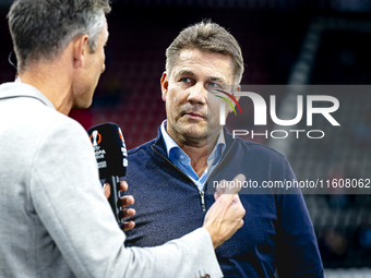 Max Huiberst, director of AZ Alkmaar, during the match AZ vs. Elfsborg at the AZ Stadium for the UEFA Europa League - League phase - Matchda...