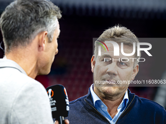 Max Huiberst, director of AZ Alkmaar, during the match AZ vs. Elfsborg at the AZ Stadium for the UEFA Europa League - League phase - Matchda...