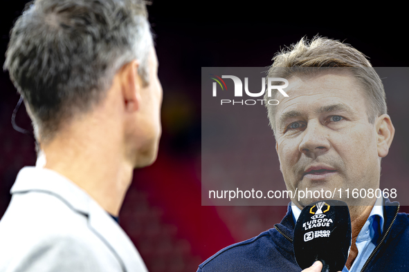 Max Huiberst, director of AZ Alkmaar, during the match AZ vs. Elfsborg at the AZ Stadium for the UEFA Europa League - League phase - Matchda...