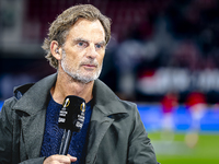 Ronald de Boer of ZIGGO Sport, during the match AZ vs. Elfsborg at the AZ Stadium for the UEFA Europa League - League phase - Matchday 1 sea...