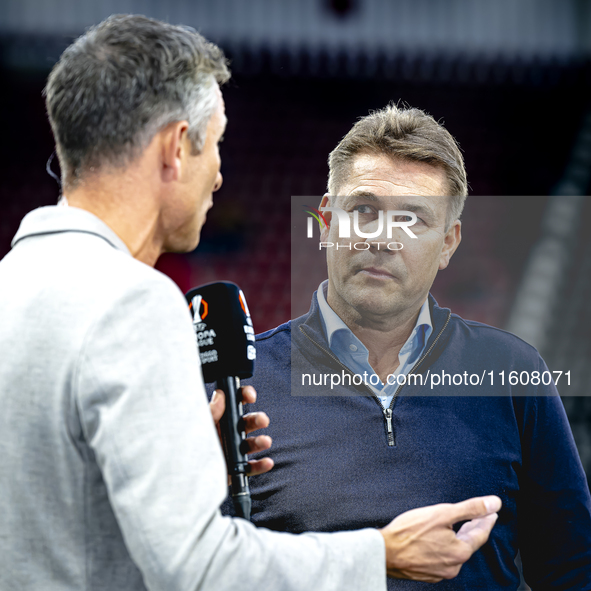 Max Huiberst, director of AZ Alkmaar, during the match AZ vs. Elfsborg at the AZ Stadium for the UEFA Europa League - League phase - Matchda...