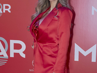 Singer Marla Solis poses during the red carpet of the launch of her musical career at Foro Total Play in Mexico City, Mexico, on September 2...