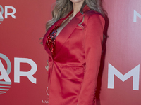 Singer Marla Solis poses during the red carpet of the launch of her musical career at Foro Total Play in Mexico City, Mexico, on September 2...