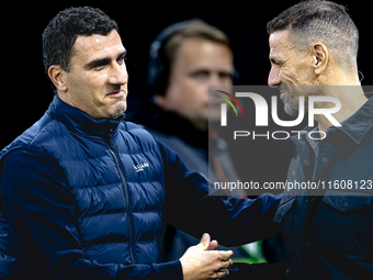 AZ Alkmaar trainer Maarten Martens during the match AZ vs. Elfsborg at the AZ Stadium for the UEFA Europa League - League phase - Matchday 1...