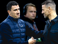 AZ Alkmaar trainer Maarten Martens during the match AZ vs. Elfsborg at the AZ Stadium for the UEFA Europa League - League phase - Matchday 1...