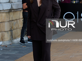 Monica Bellucci arrives at the Maria Cristina Hotel during the 72nd San Sebastian International Film Festival in San Sebastian, Spain, on Se...