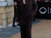 Monica Bellucci arrives at the Maria Cristina Hotel during the 72nd San Sebastian International Film Festival in San Sebastian, Spain, on Se...