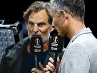 Ronald de Boer of ZIGGO Sport during the match AZ vs. Elfsborg at the AZ Stadium for the UEFA Europa League - League phase - Matchday 1 seas...