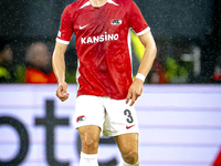 AZ Alkmaar midfielder Wouter Goes plays during the match between AZ and Elfsborg at the AZ Stadium for the UEFA Europa League - League phase...