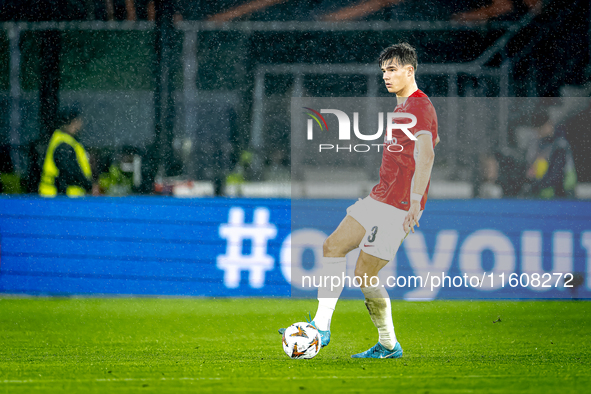 AZ Alkmaar midfielder Wouter Goes plays during the match between AZ and Elfsborg at the AZ Stadium for the UEFA Europa League - League phase...